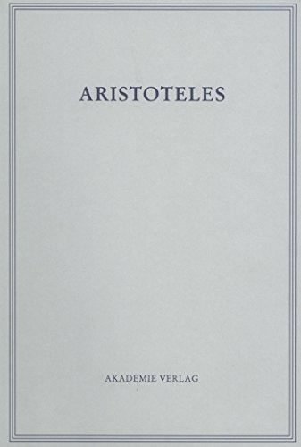 Über die Seele (Aristoteles: Aristoteles Werke) von Walter de Gruyter
